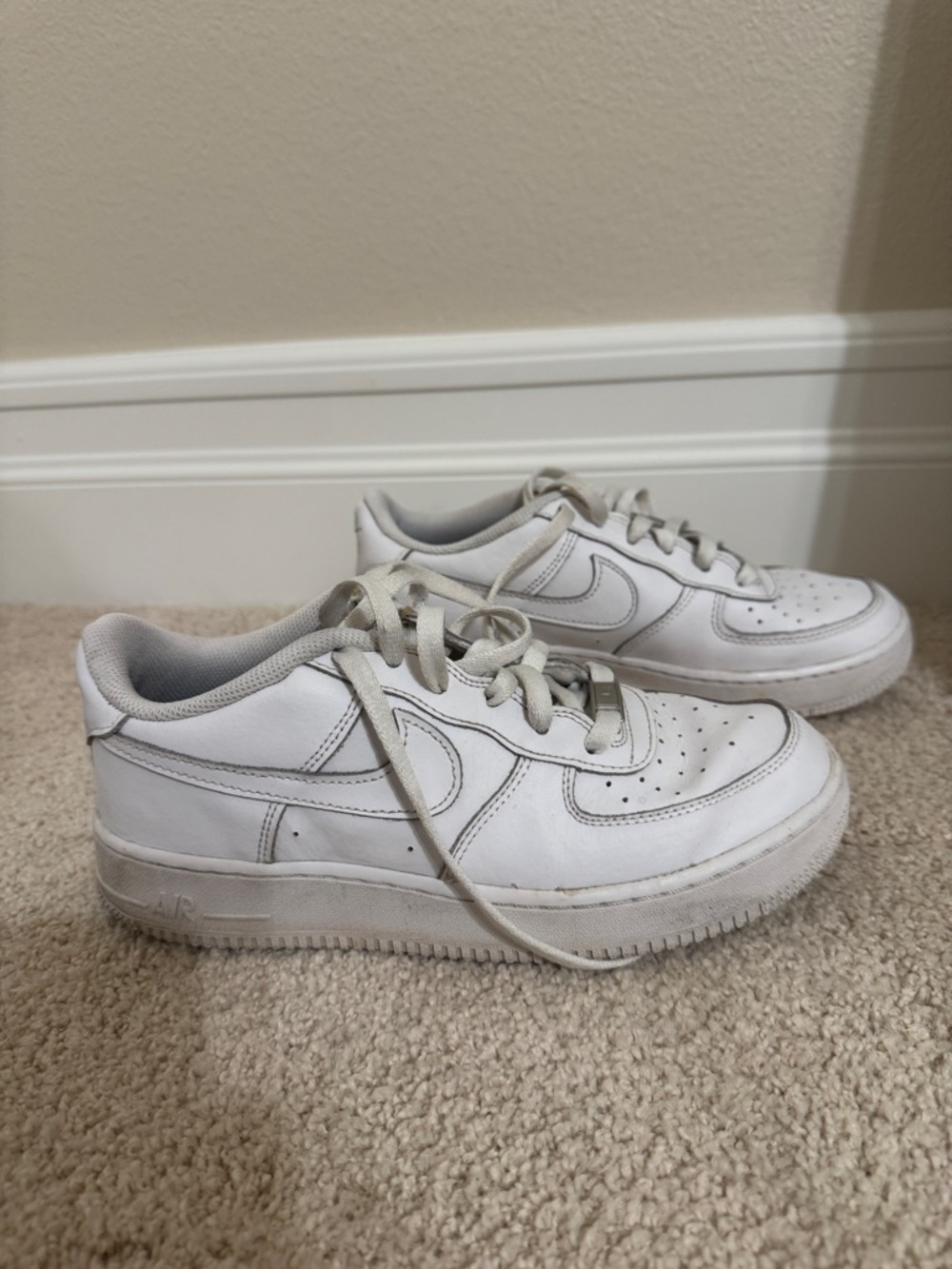 Nike Air Force 1 White Low-Top Sneakers
